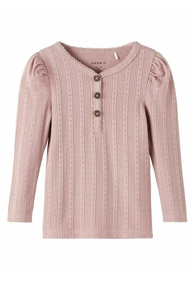 Name It MIT LANGEN ÄRMELN FALLMASCHEN - Strickpullover - Woodrose | Kinder 4 Name It MIT LANGEN ÄRMELN FALLMASCHEN - Strickpullover - Woodrose | Kinder – Bild 2