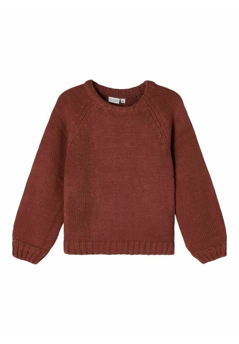 Name It Kinder LANGE ÄRMEL - Strickpullover - Spiced Apple 3 Name It Kinder LANGE ÄRMEL - Strickpullover - Spiced Apple