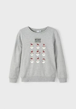 Name It Kinder Sweatshirt - Grey Melange -Name it Verkäufe 91d691fa1ea24934a209e9be36e80bad