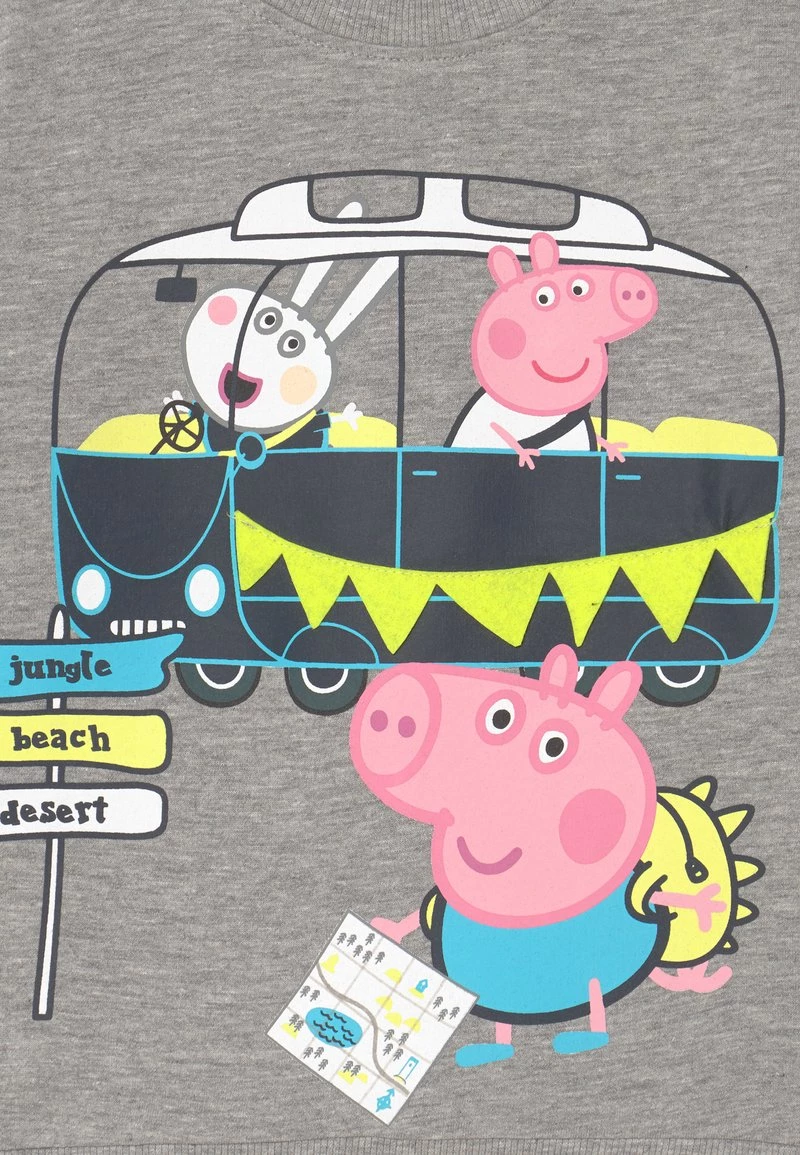 Name It Kinder NMM PEPPAPIG MAXUS - Sweatshirt - Grey Melange 5 Name It Kinder NMM PEPPAPIG MAXUS - Sweatshirt - Grey Melange – Bild 3
