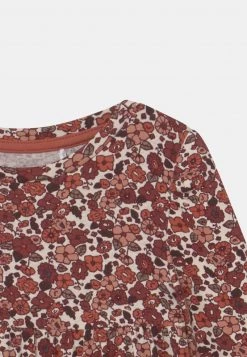 Name It Kinder NMFOKKERI DRESS - Jerseykleid - Bordeaux/white -Name it Verkäufe 937d7b1b4ce049eca53db90393abdc1b