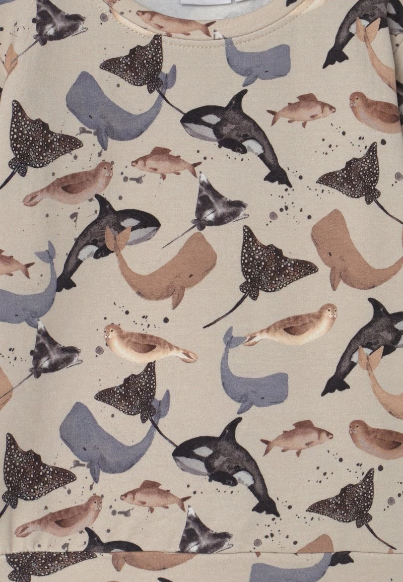 Name It NMMTOBI UNISEX - Sweatshirt - Peyote Melange 5 Name It NMMTOBI UNISEX - Sweatshirt - Peyote Melange – Bild 3