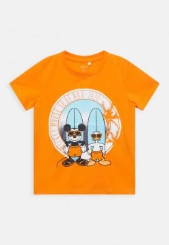 Name It Kinder NMMMICKEY MICAH DISNEY MICKEY MOUSE - T-Shirt Print - Sun Orange