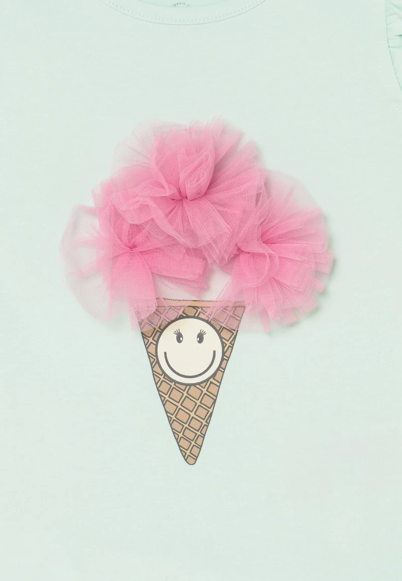 Name It Kinder NMFARINA HAPPY - T-Shirt Print - Glacier 5 Name It Kinder NMFARINA HAPPY - T-Shirt Print - Glacier – Bild 3