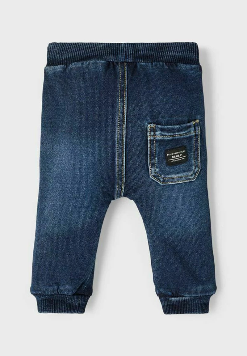 Name It Kinder SWEATHOSE - Jeans Relaxed Fit - Dark Blue Denim 5 Name It Kinder SWEATHOSE - Jeans Relaxed Fit - Dark Blue Denim – Bild 3