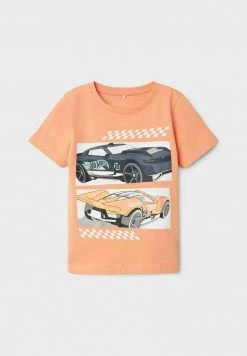 Name It Kinder HOT WHEELS - T-Shirt Print - Salmon Buff -Name it Verkäufe 9d20ad6ca0074338b00361120a4b13bb