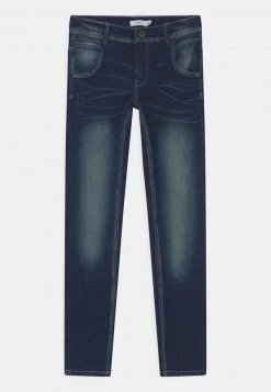 Name It Kinder NKMSILAS - Jeans Slim Fit - Dark Blue Denim