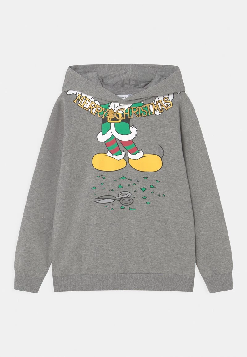 Name It Kinder NMMMICKEY HOOD - Sweatshirt - Grey Melange 3 Name It Kinder NMMMICKEY HOOD - Sweatshirt - Grey Melange