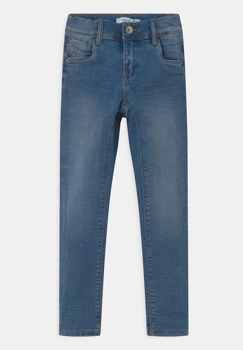 Name It NMFPOLLY - Jeans Slim Fit - Medium Blue Denim | Kinder 3 Name It NMFPOLLY - Jeans Slim Fit - Medium Blue Denim | Kinder