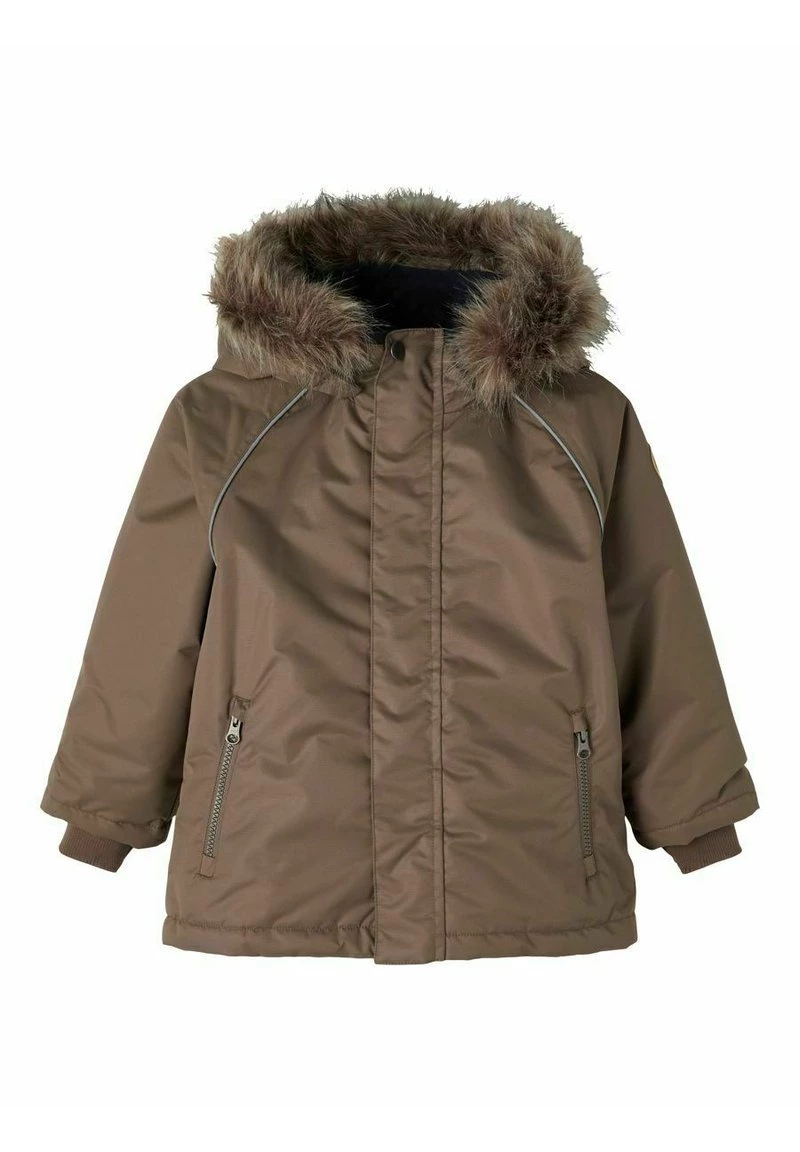 Name It SNOW - Parka - Chocolate Chip | Kinder 3 Name It SNOW - Parka - Chocolate Chip | Kinder