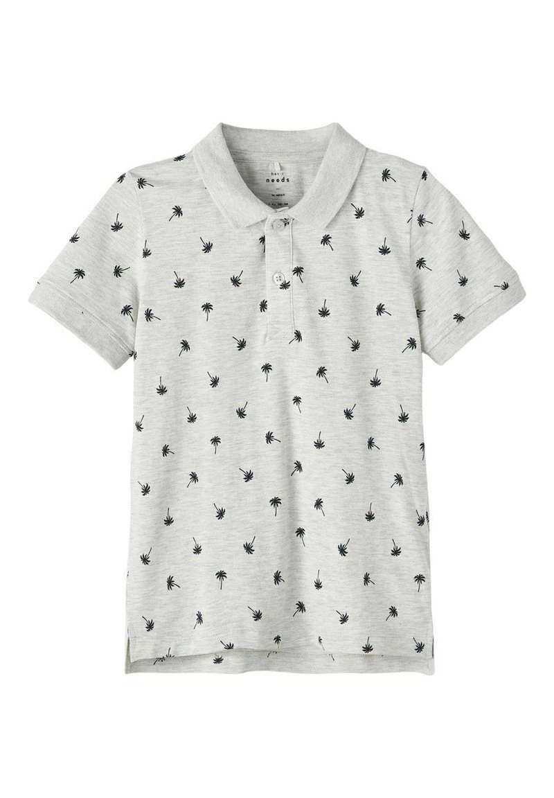 Name It Kinder Poloshirt - Light Grey Melange 3 Name It Kinder Poloshirt - Light Grey Melange