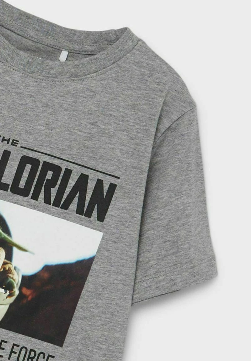 Name It Kinder MANDALORIAN - T-Shirt Print - Grey Melange 5 Name It Kinder MANDALORIAN - T-Shirt Print - Grey Melange – Bild 3