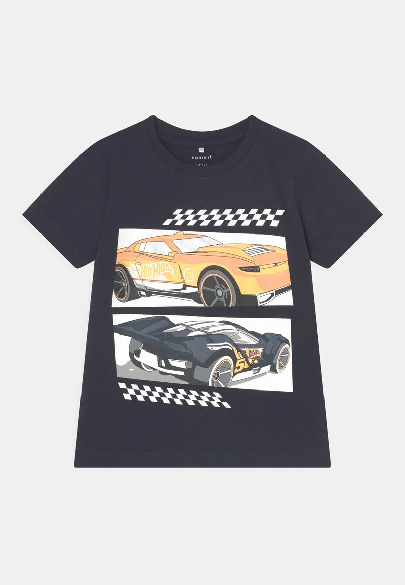 Name It Kinder NMMMOTTO VAN DER ERVE HOT WHEELS - T-Shirt Print - Dark Sapphire 3 Name It Kinder NMMMOTTO VAN DER ERVE HOT WHEELS - T-Shirt Print - Dark Sapphire