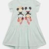 Name It Kinder DISNEY MINNIE AND MICKEY - Jerseykleid - Georgia Peach