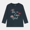 Name It Kinder NMFNELLIZA BOX - Langarmshirt - Dark Sapphire