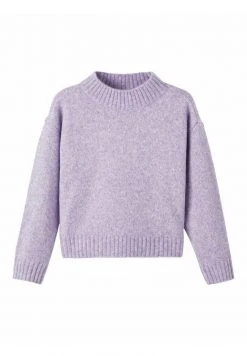 Name It Kinder HOCHGESCHLOSSENER - Strickpullover - Aster Purple