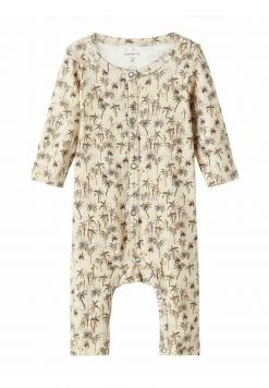 Name It EINTEILER HAYO PALMEN - Jumpsuit - Oatmeal | Kinder