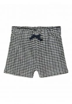 Name It Kinder KARIERTE - Shorts - Dark Sapphire