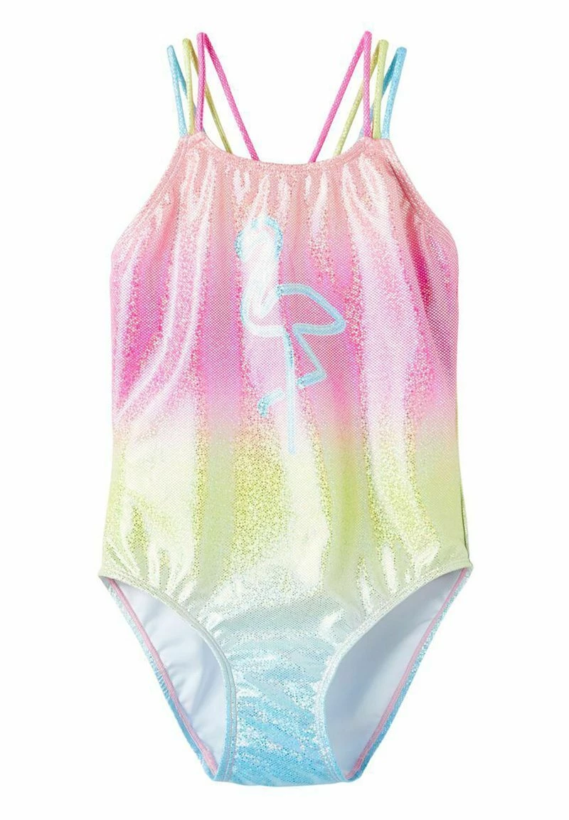 Name It Kinder FLAMINGO - Badeanzug - Bluefish 3 Name It Kinder FLAMINGO - Badeanzug - Bluefish
