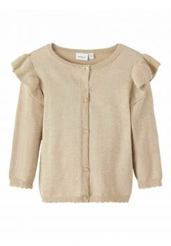 Name It Kinder Strickjacke - White Pepper