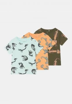 Name It Kinder NMMJESAN 3 PACK - T-Shirt Print - Fair Aqua