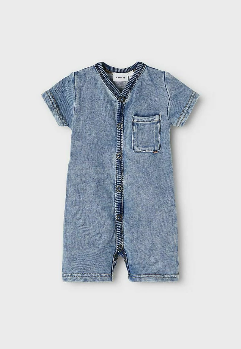 Name It Kinder Jumpsuit - Medium Blue Denim 4 Name It Kinder Jumpsuit - Medium Blue Denim – Bild 2