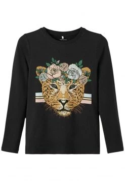 Name It Kinder SLIM FIT - Langarmshirt - Black