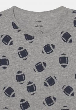 Name It Kinder NKMNIGHTSET RUGBY - Nachtwäsche Set - Grey Melange -Name it Verkäufe a80340b414ae4c9d94aaf972cac1dbee