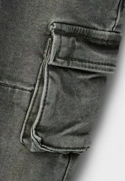 Name It Kinder SWEATHOSE SILAS SLIM FIT - Cargohose - Medium Grey Denim -Name it Verkäufe a808fc8719a947829d2da5246b5ef9d2