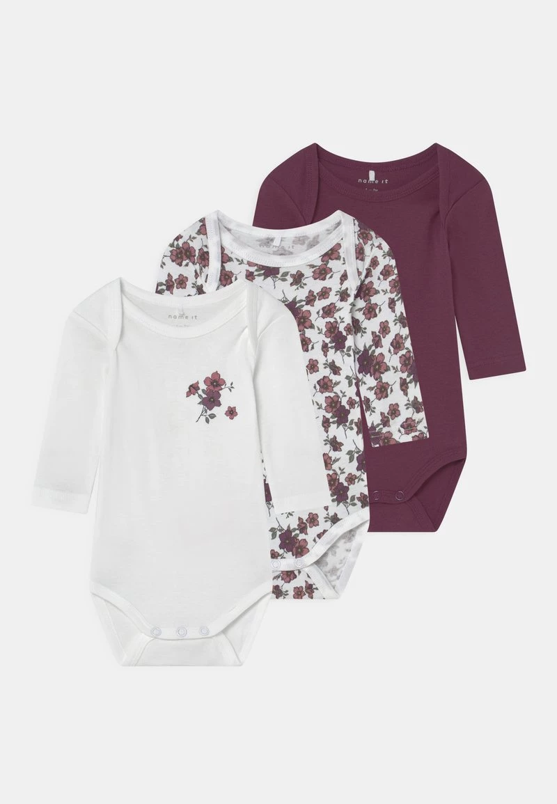 Name It NBFBODY 3 PACK - Body - Prune Purple | Kinder 3 Name It NBFBODY 3 PACK - Body - Prune Purple | Kinder