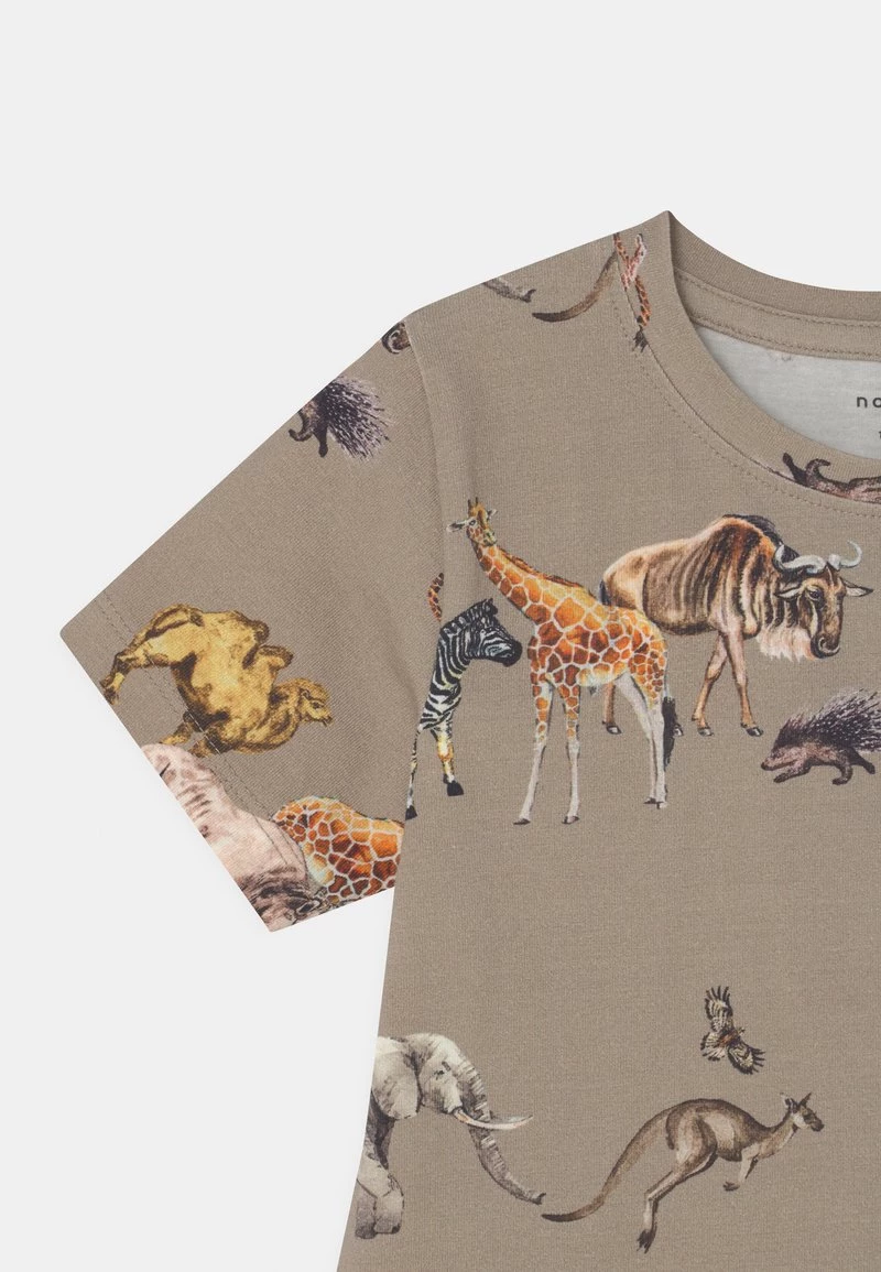 Name It Kinder NMMHESAN - T-Shirt Print - Weathered Teak 5 Name It Kinder NMMHESAN - T-Shirt Print - Weathered Teak – Bild 3