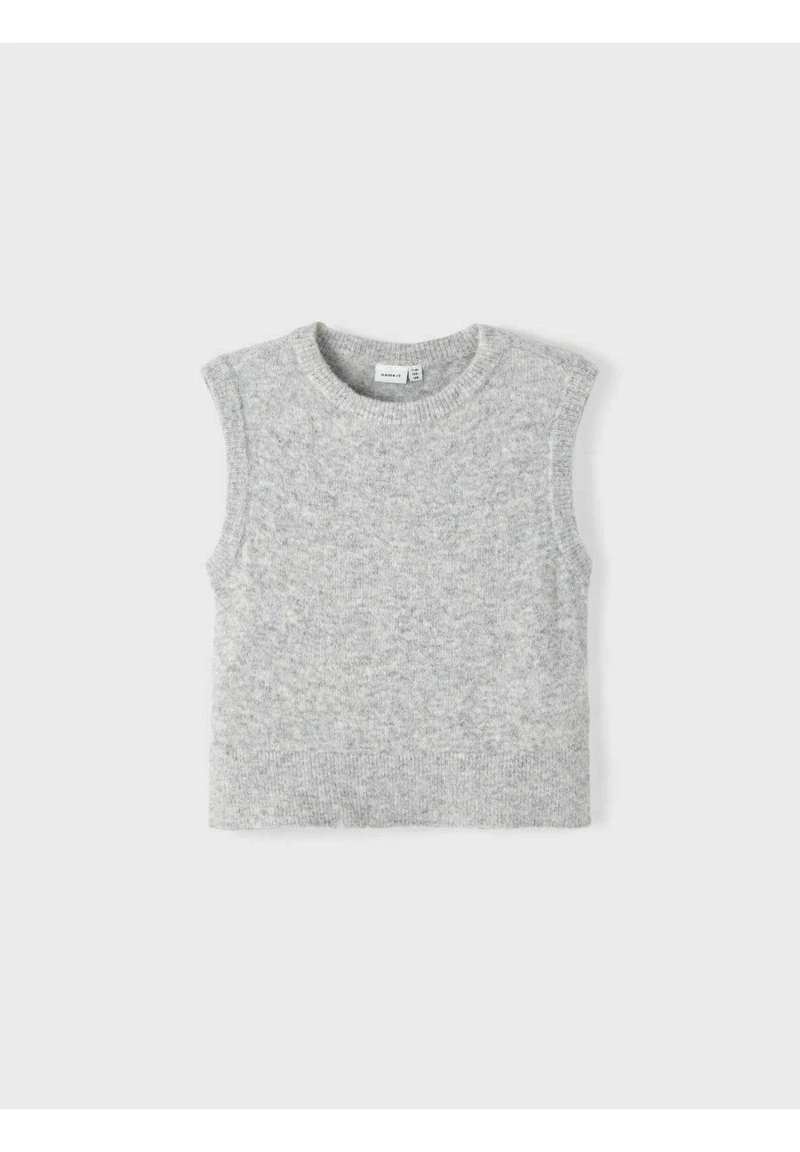 Name It Kinder Strickpullover - Grey Melange 6 Name It Kinder Strickpullover - Grey Melange – Bild 4