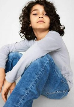 Name It Strickpullover - Grey Melange | Kinder