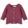 Name It Kinder Strickjacke - Crushed Berry