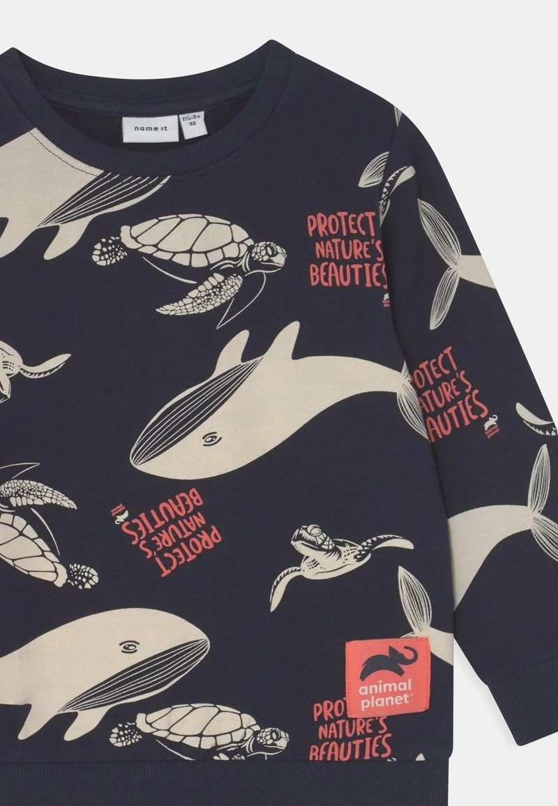 Name It NMNMIRI ANIMALPLANET UNISEX - Sweatshirt - Dark Sapphire 5 Name It NMNMIRI ANIMALPLANET UNISEX - Sweatshirt - Dark Sapphire – Bild 3