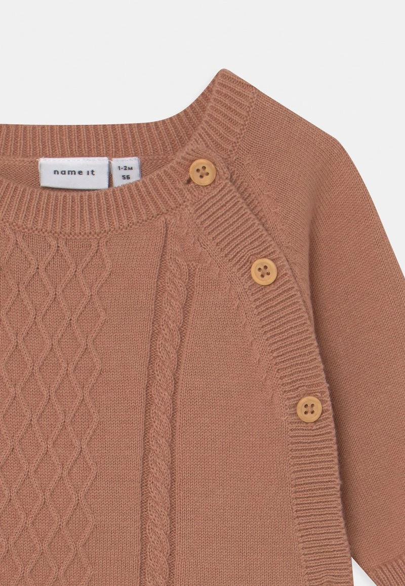 Name It NBFNAFINE GIFT SET UNISEX - Strickjacke - Café Au Lait 6 Name It NBFNAFINE GIFT SET UNISEX - Strickjacke - Café Au Lait – Bild 4