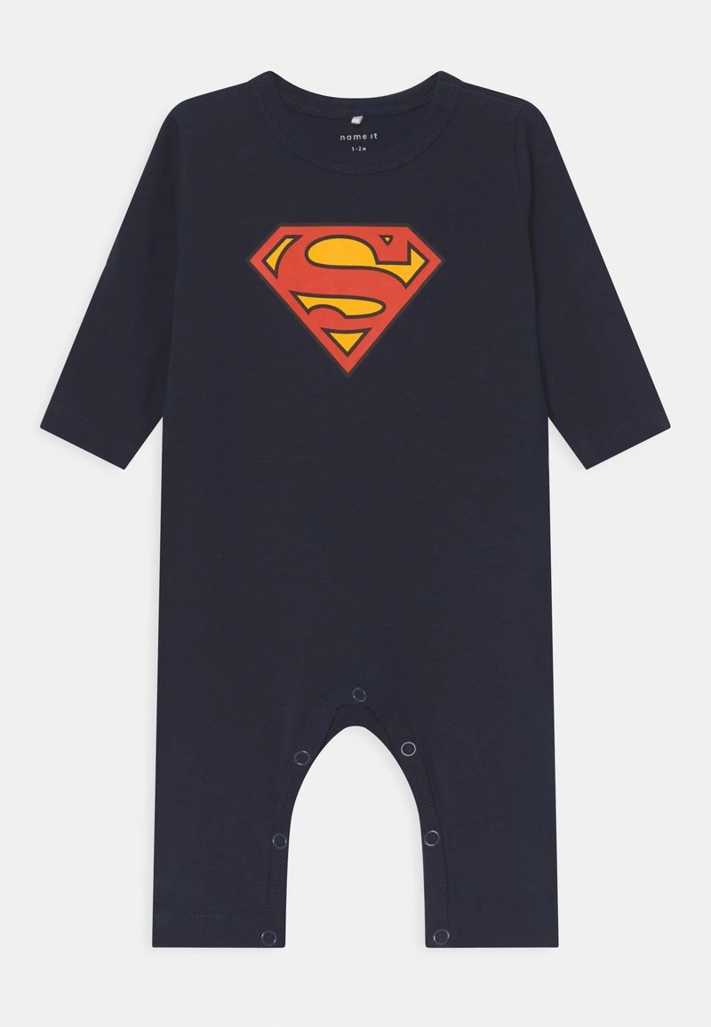 Name It NBMSUPERMAN 2 PACK UNISEX - Jumpsuit - Dark Sapphire 5 Name It NBMSUPERMAN 2 PACK UNISEX - Jumpsuit - Dark Sapphire – Bild 3