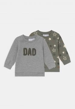 Name It Kinder NBMSTEVE 2 PACK - Sweatshirt - Agave Green