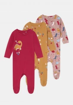 Name It Kinder NBFMAGGIE NIGHTSUIT 3 PACK - Strampler - Pale Mauve