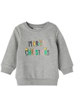 Name It Sweatshirt - Grey Melange | Unisex