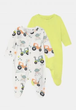 Name It Kinder NBMHEROLD NIGHTSUIT 2 PACK - Strampler - White Alyssum