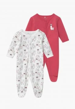Name It Kinder NBFNIGHTSUIT ALPACA 2 PACK - Strampler - Claret Red