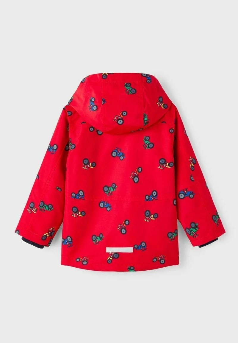 Name It Kinder MAX TRAKTOR- - Regenjacke / Wasserabweisende Jacke - Tango Red 4 Name It Kinder MAX TRAKTOR- - Regenjacke / Wasserabweisende Jacke - Tango Red – Bild 2