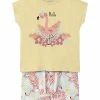 Name It Kinder NMFVIGEA CAPSL TOP SET - T-Shirt Print - Double Cream -Name it Verkäufe b0fb6ba3d47946a7bafb248143297d35