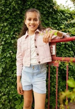 Name It Kinder Jeansjacke - Violet Ice