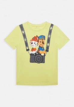 Name It Kinder NMMALEXEJ SS BIO VAN DER ERVE PAW PATROL - T-Shirt Print - Sunny Lime