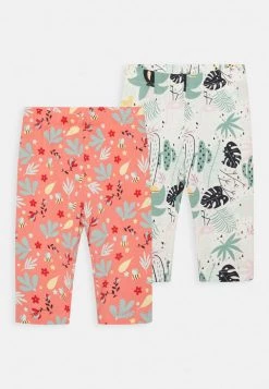 Name It Kinder 2 PACK CAPRI - Leggings - Hosen - Georgia Peach
