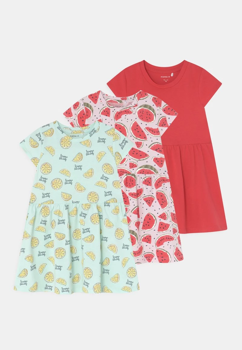 Name It Kinder NMFHILLARY DRESS 3 PACK - Jerseykleid - Light Lilac 3 Name It Kinder NMFHILLARY DRESS 3 PACK - Jerseykleid - Light Lilac