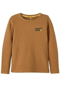 Name It Kinder LONGSLEEVE - Langarmshirt - Toasted Coconut