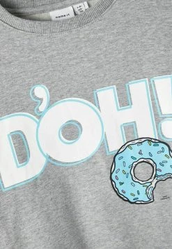 Name It Kinder SIMPSONS - Sweatshirt - Grey Melange -Name it Verkäufe b3c56d631b6b4a789e402a85f706e6fb